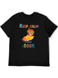 Keep Calm and Read a Book T-Shirt