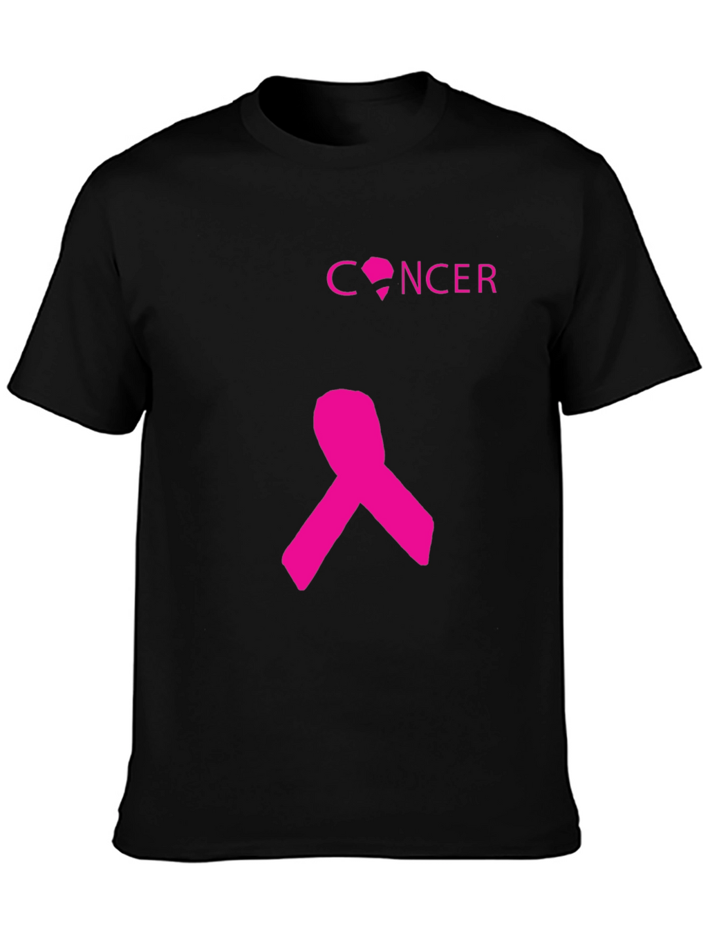 Pink Ribbon Cancer Awareness T-Shirt