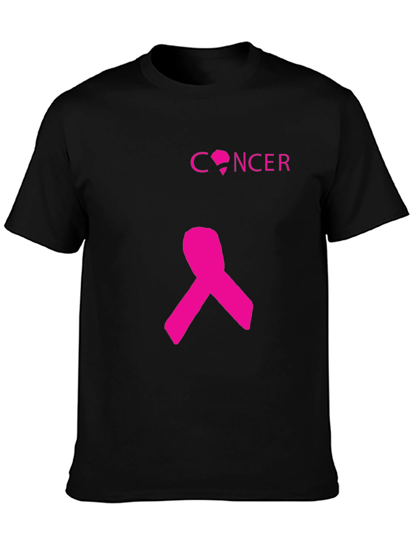 Pink Ribbon Cancer Awareness T-Shirt