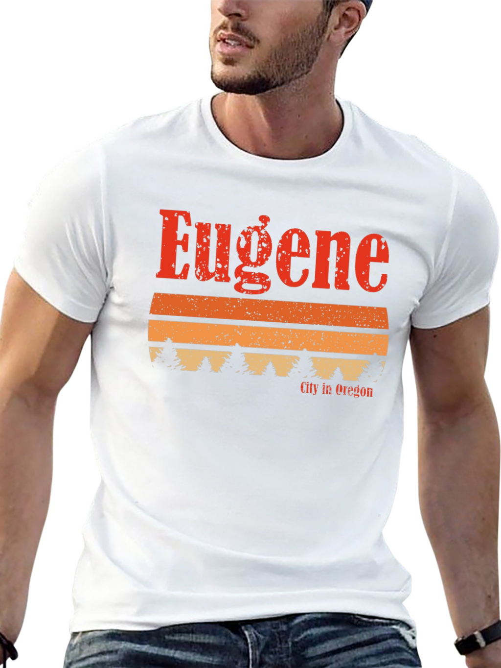 Eugene Oregon Retro T-Shirt