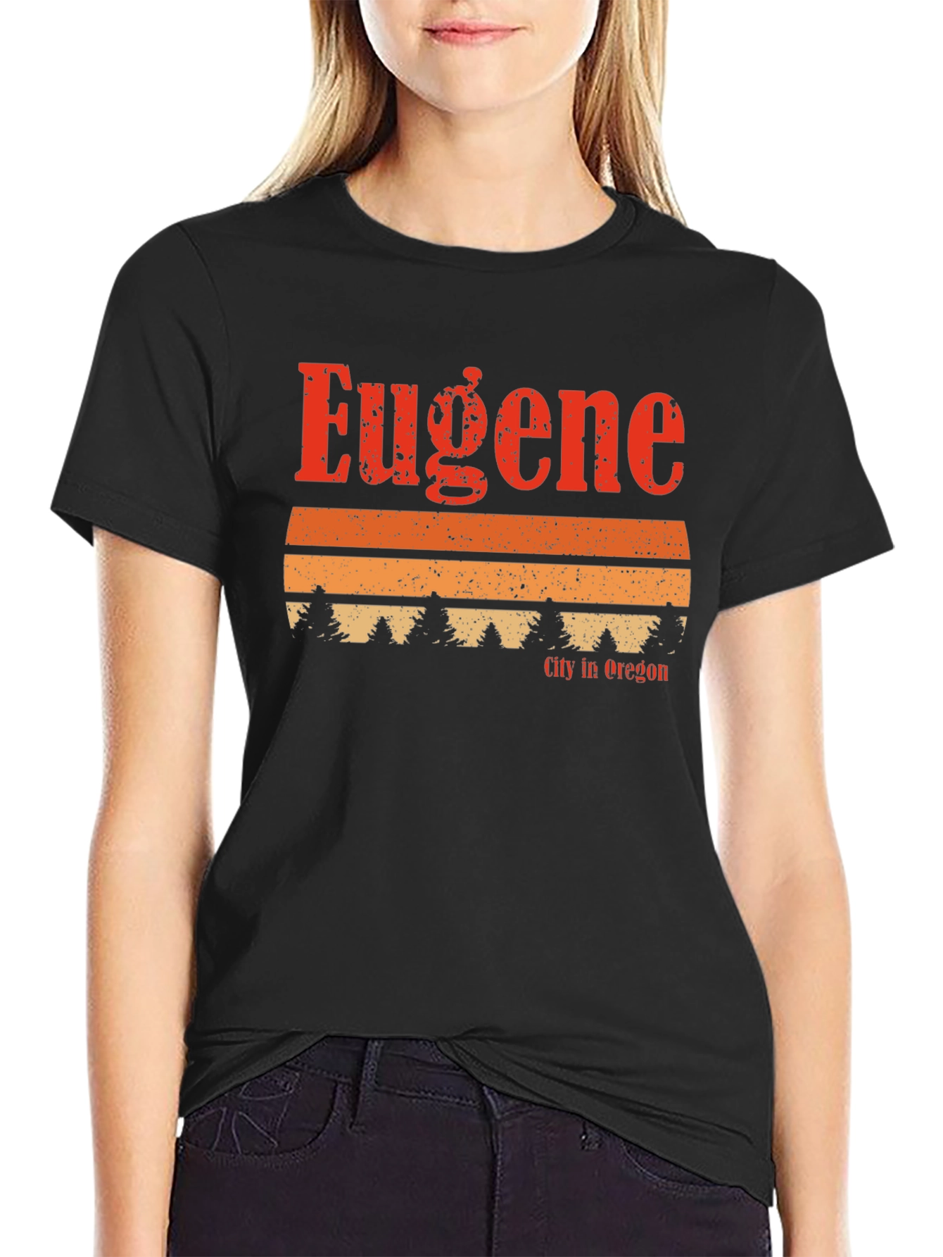 Eugene Oregon Retro T-Shirt