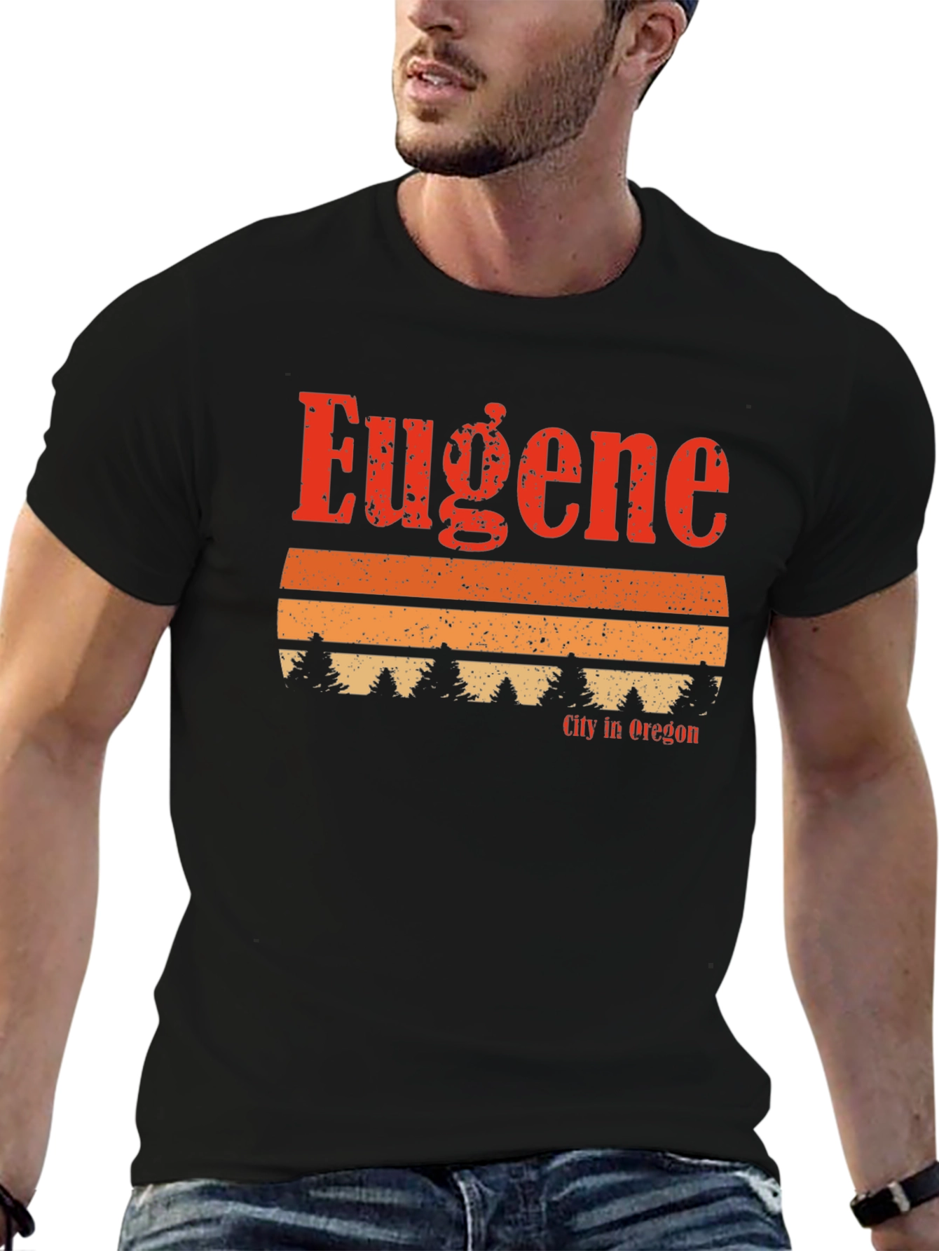 Eugene Oregon Retro T-Shirt