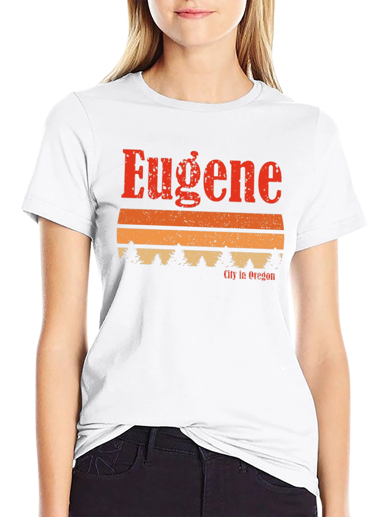 Eugene Oregon Retro T-Shirt