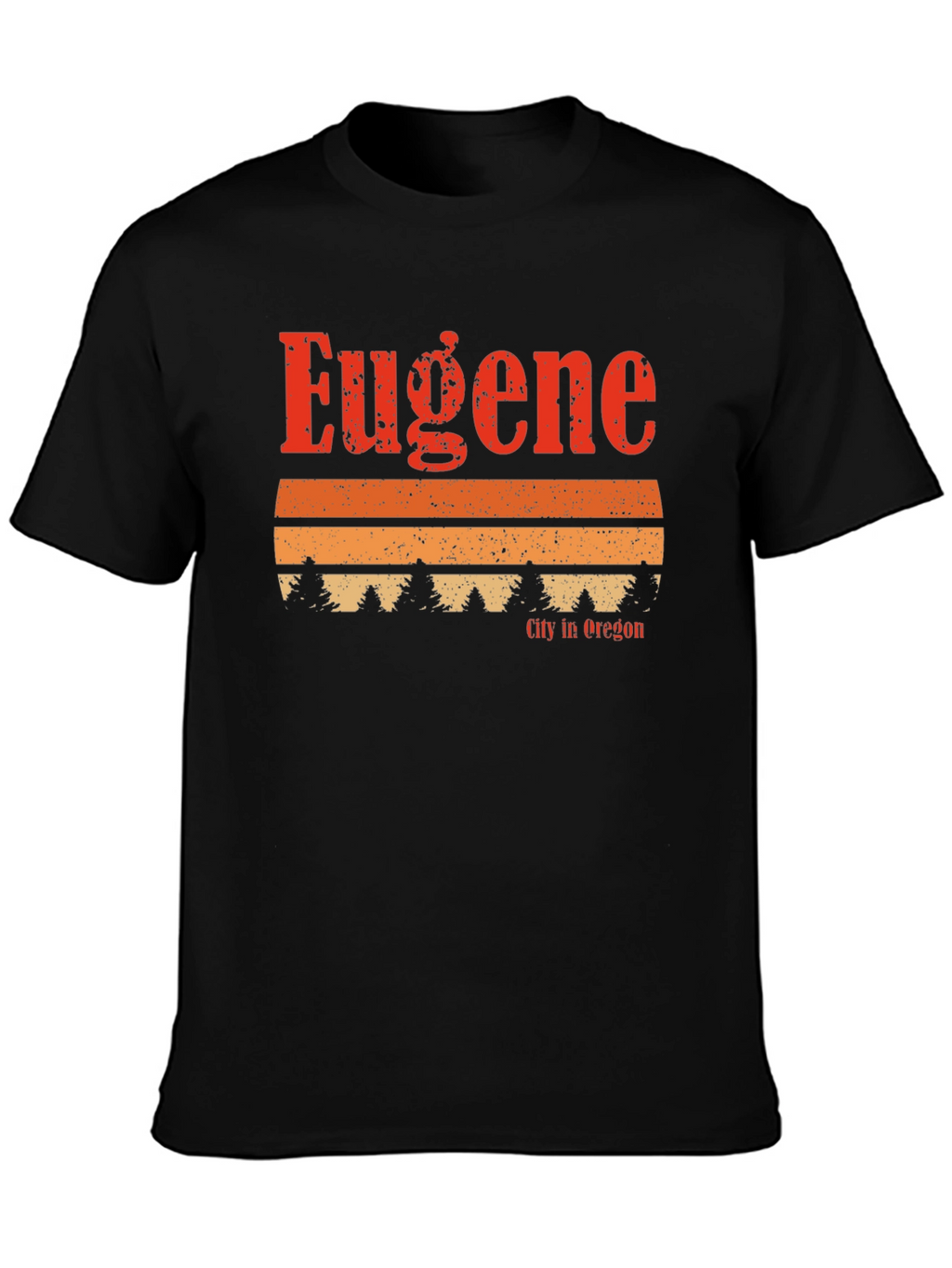 Eugene Oregon Retro T-Shirt
