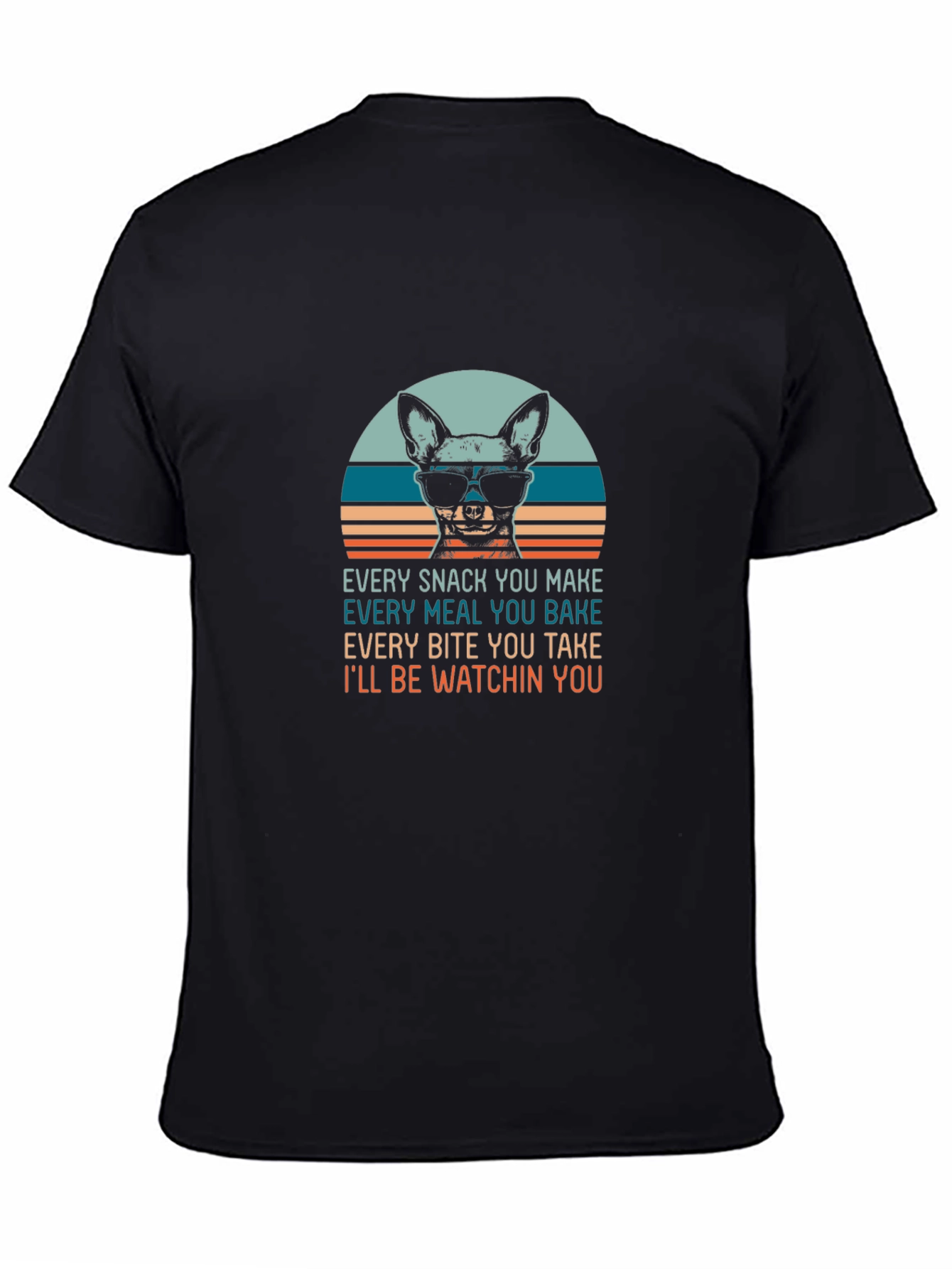 Dog Lover Graphic Tee - Every Snack You Make