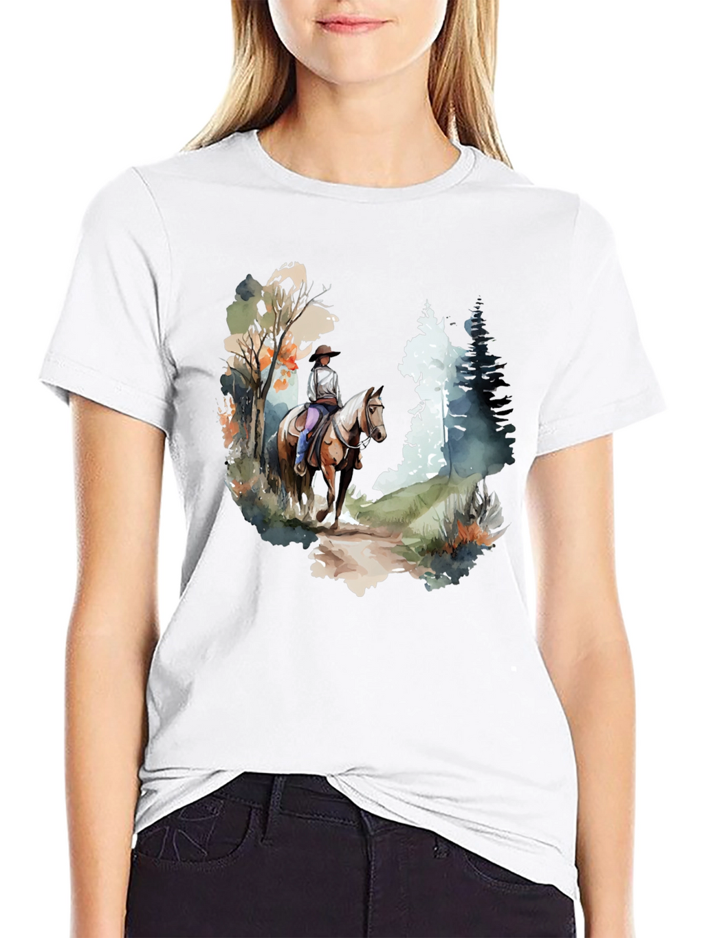 Cowgirl Horse Ride T-Shirt