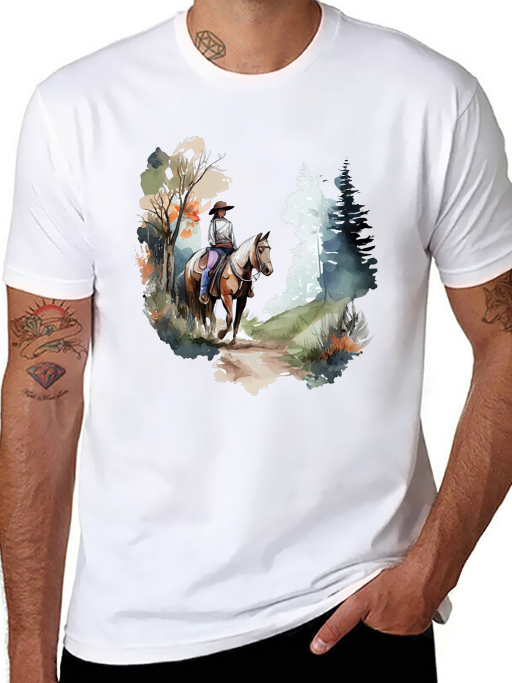 Cowgirl Horse Ride T-Shirt