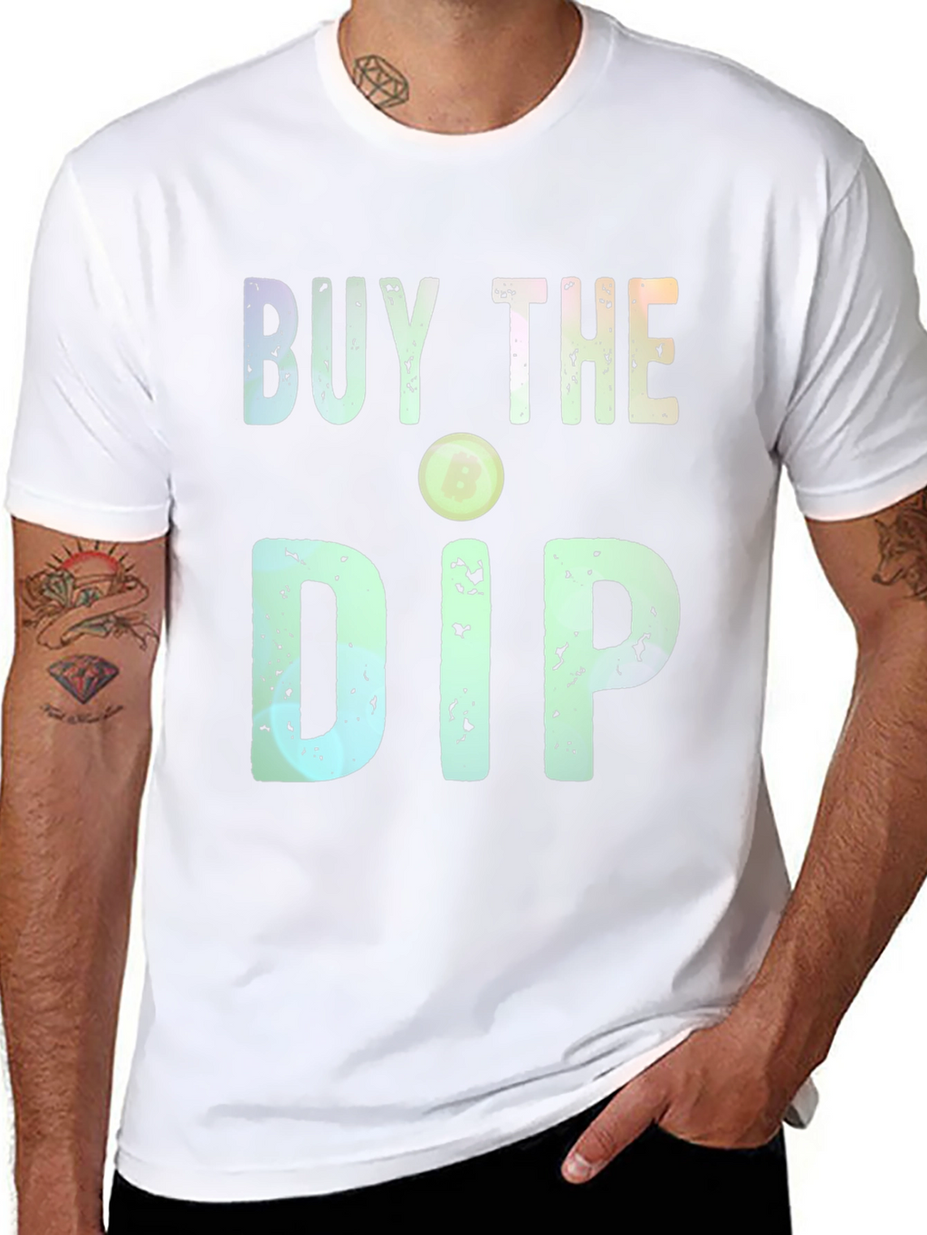 Buy the Dip Bitcoin Crypto T-Shirt