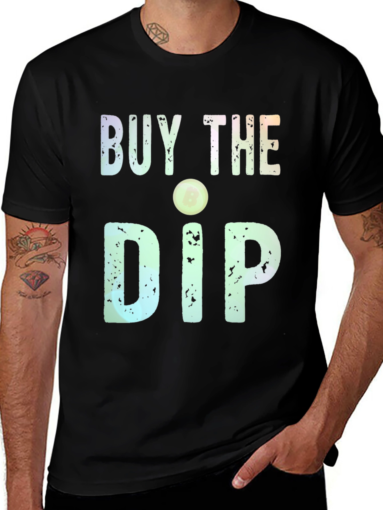 Buy the Dip Bitcoin Crypto T-Shirt