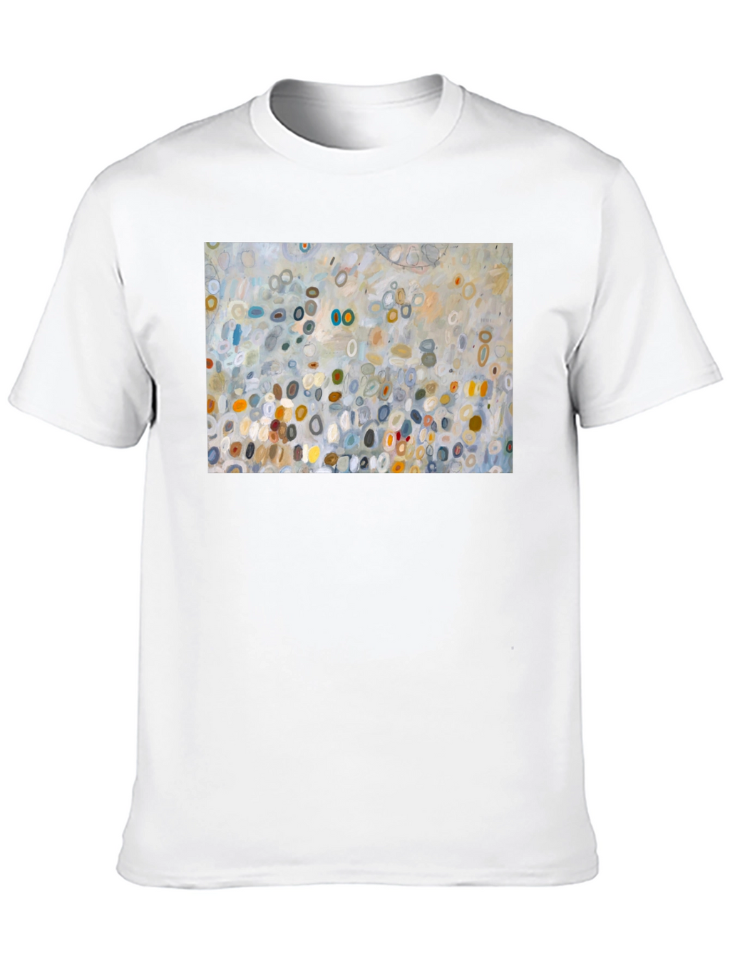 Abstract Art Graphic Black T-Shirt