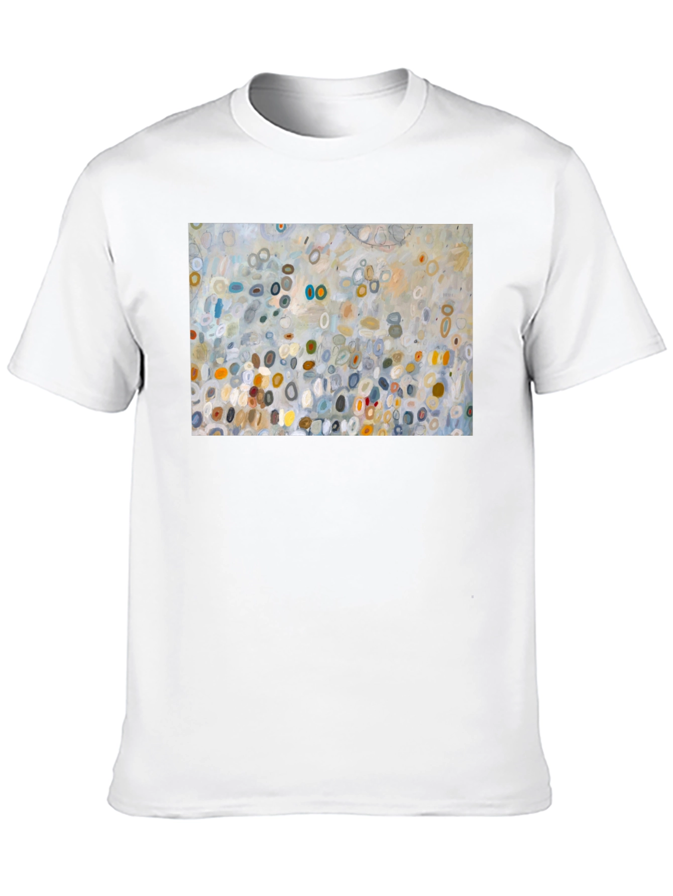 Abstract Art Graphic Black T-Shirt