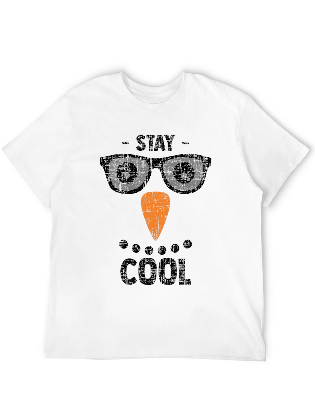Stay Cool Snowman T-Shirt - Holiday Graphic Tee