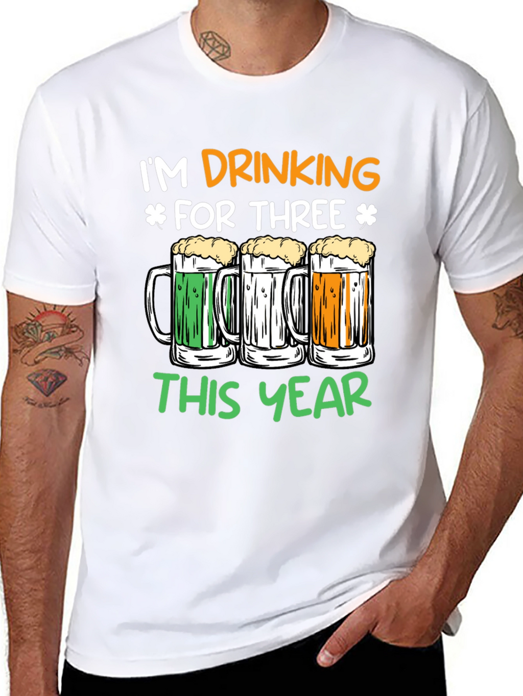 St. Patricks Day Drinking For Three T-Shirt