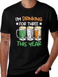 St. Patricks Day Drinking For Three T-Shirt