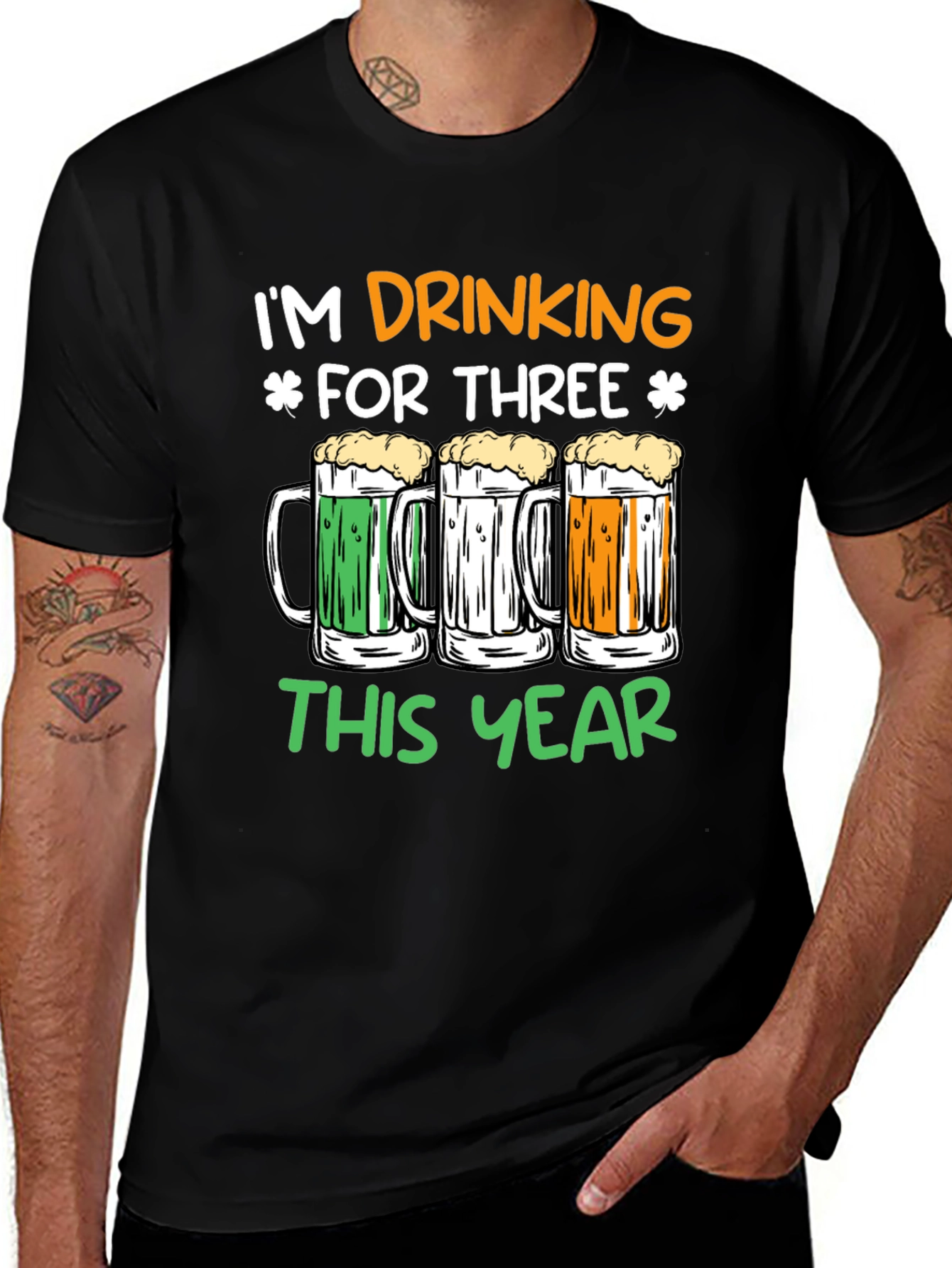 St. Patricks Day Drinking For Three T-Shirt