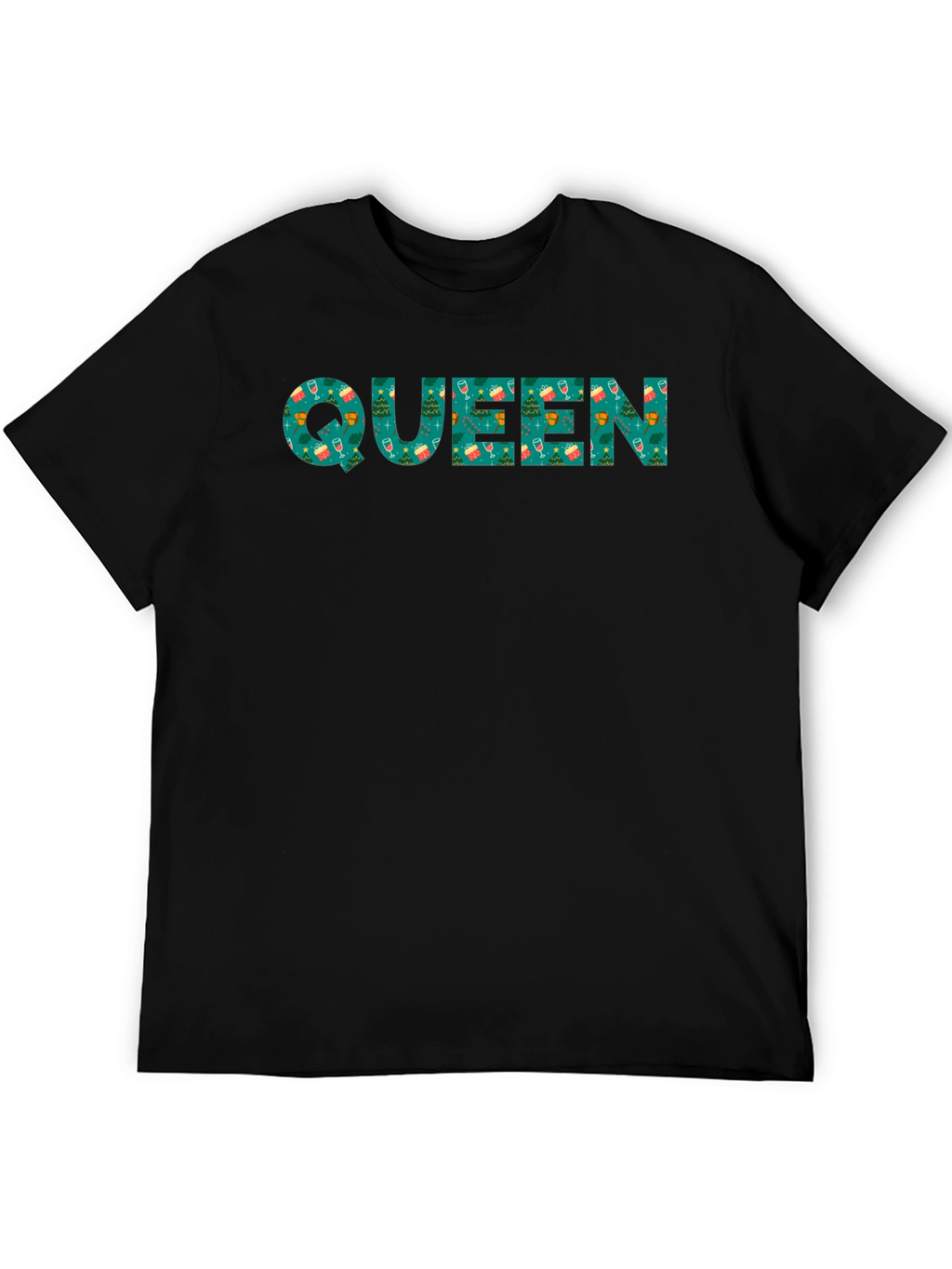 Festive Queen Christmas T-Shirt - Holiday Apparel
