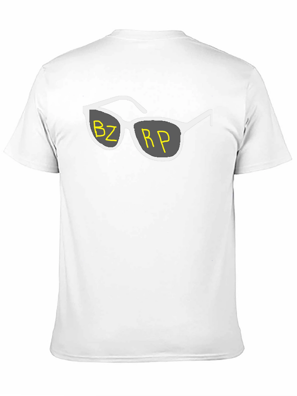 Cool Black T-Shirt with Sunglasses Graphic