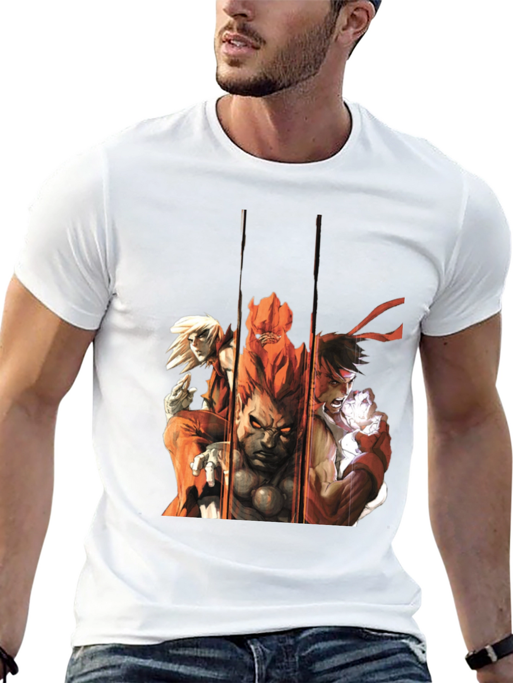 Street Fighter T-Shirt: Ryu Akuma Ken