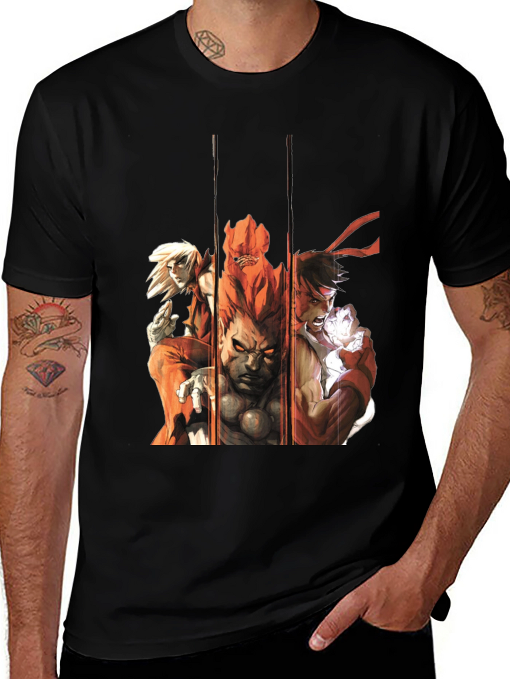 Street Fighter T-Shirt: Ryu Akuma Ken