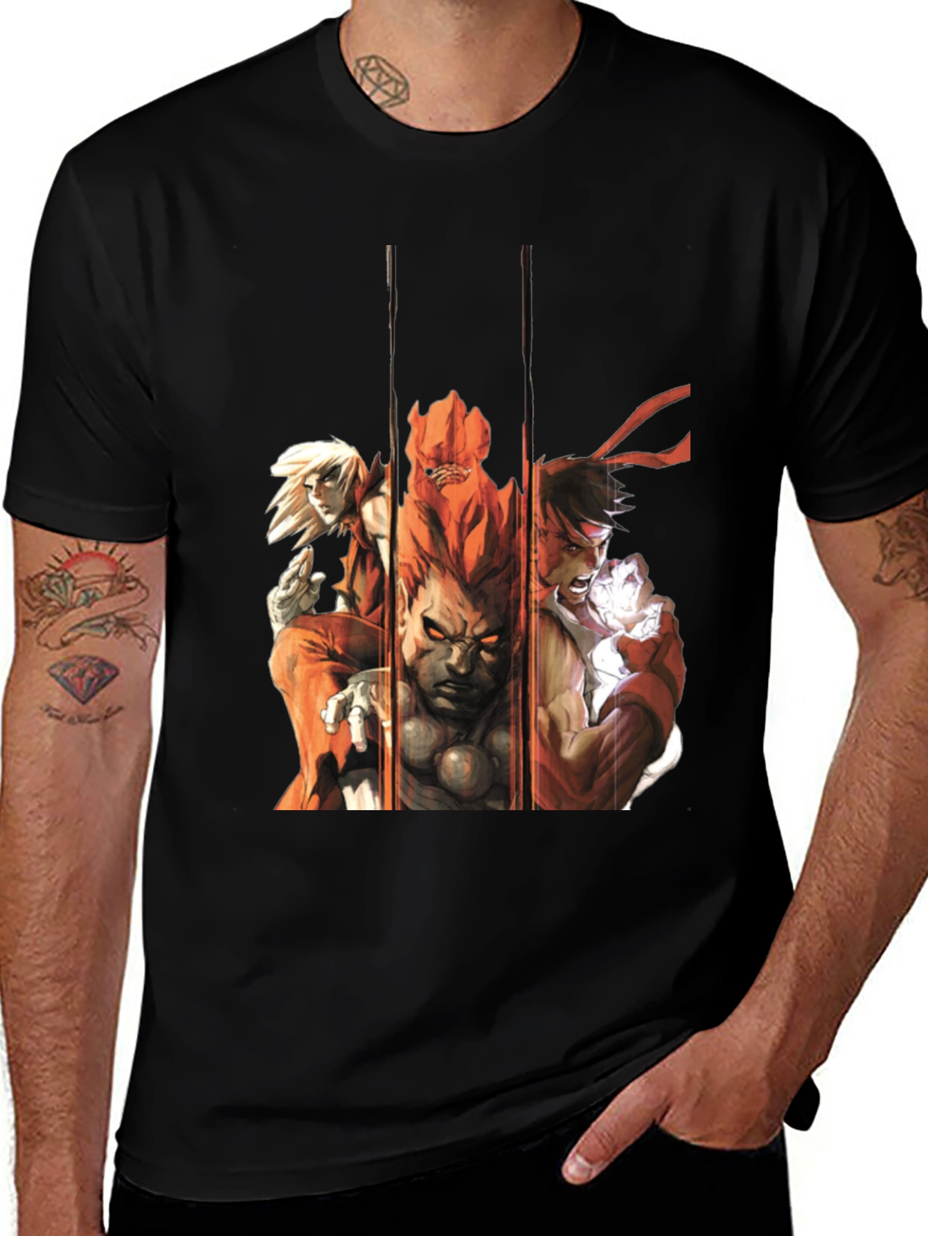 Street Fighter T-Shirt: Ryu Akuma Ken