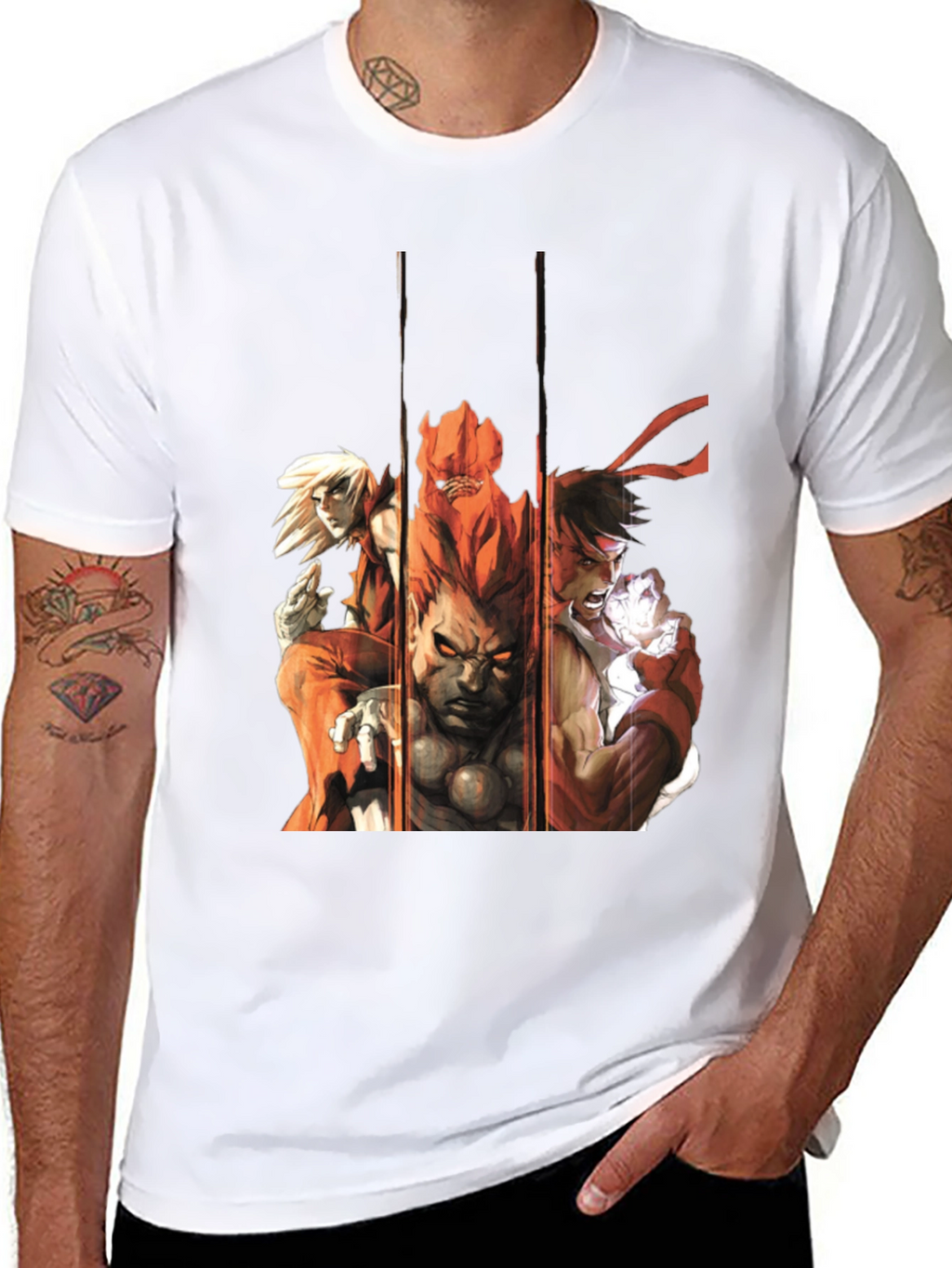Street Fighter T-Shirt: Ryu Akuma Ken