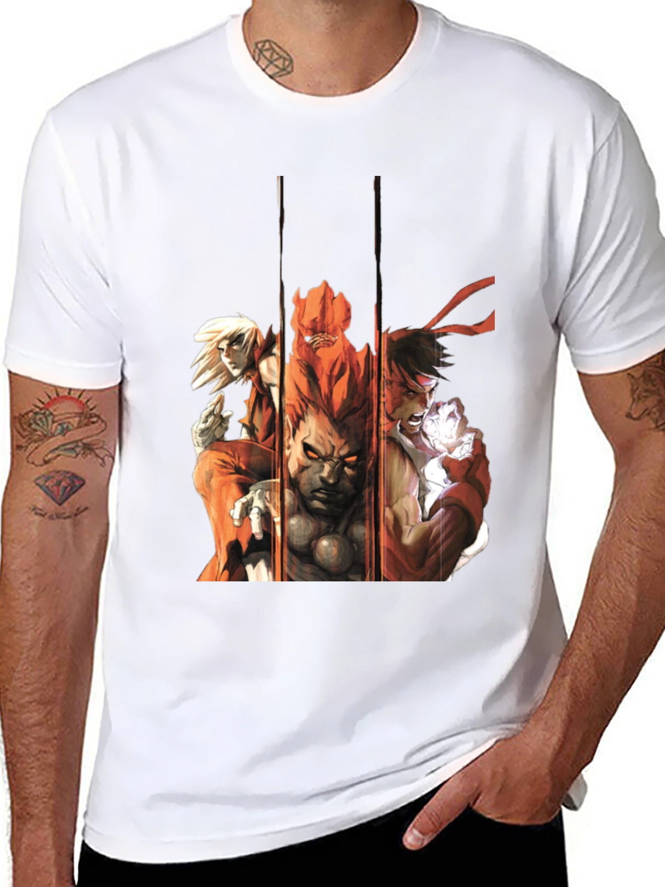 Street Fighter T-Shirt: Ryu Akuma Ken