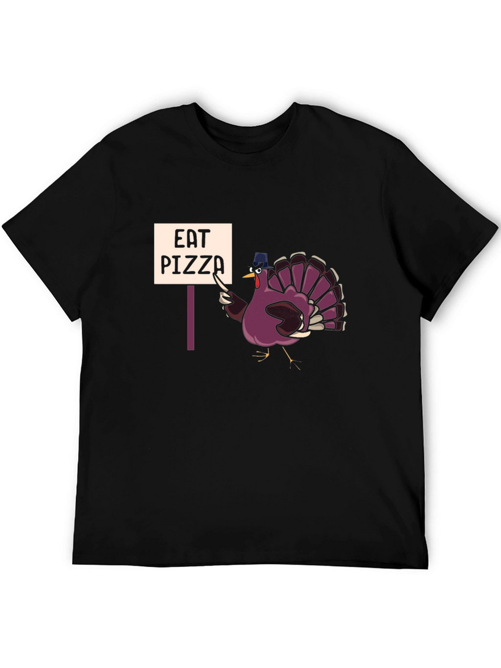 Eat Pizza Thanksgiving Turkey T-Shirt