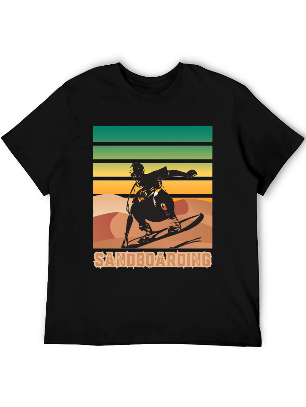 Sandboarding T-Shirt: Retro Style Sports Tee