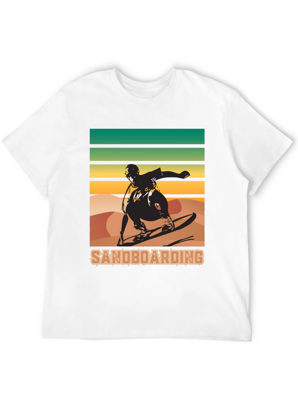 Sandboarding T-Shirt: Retro Style Sports Tee