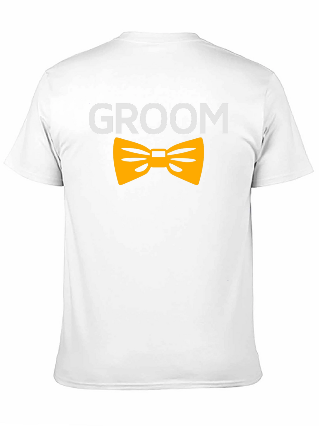 Groom T-Shirt - Black with Bowtie