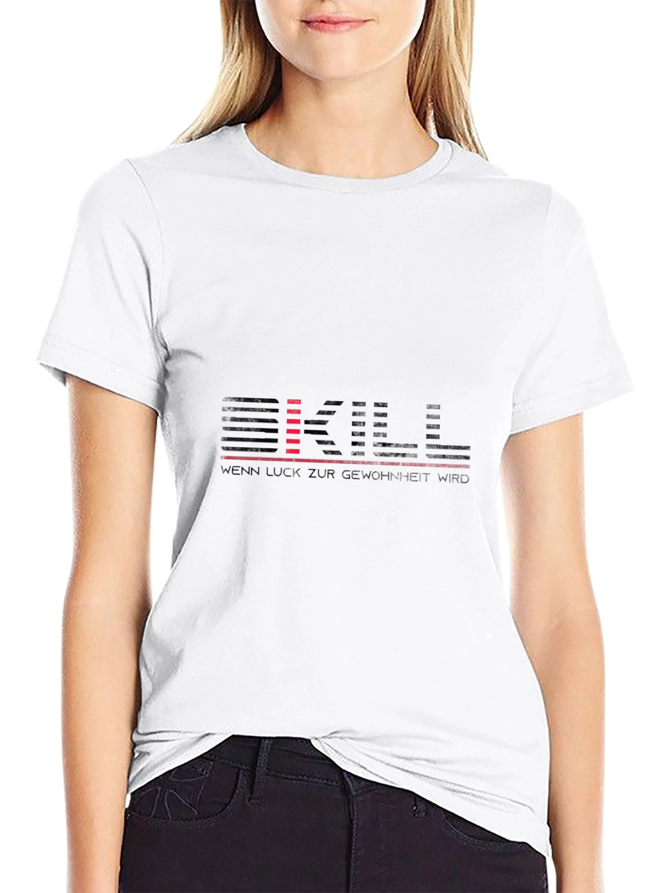 Skill Wenn Luck Zur Gewohnheit Wird T-Shirt