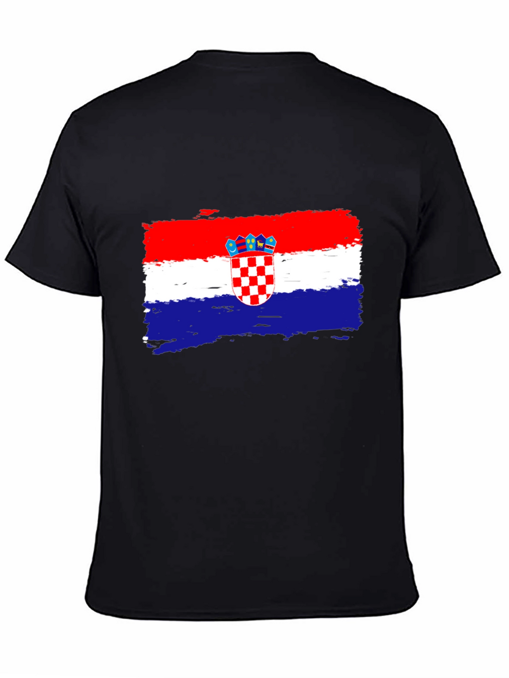 Croatian Flag T-Shirt - Patriotic Design
