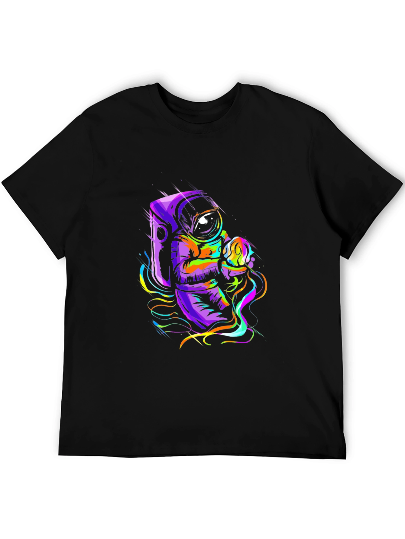 Astronaut Graphic Tee - Space Art T-Shirt