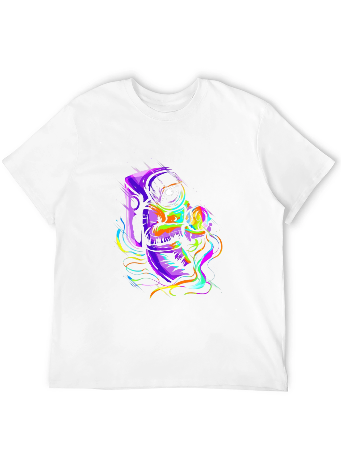 Astronaut Graphic Tee - Space Art T-Shirt
