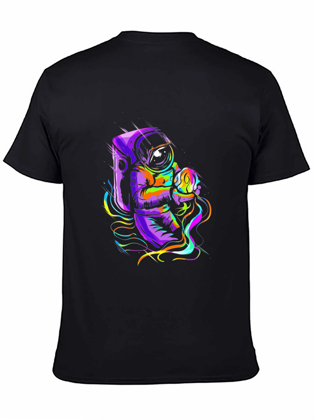 Astronaut Graphic Tee - Space Art T-Shirt