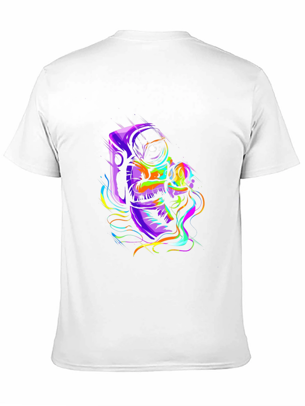 Astronaut Graphic Tee - Space Art T-Shirt