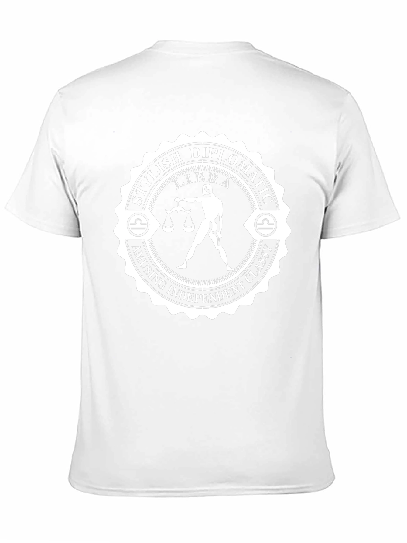 Libra Zodiac T-Shirt - Stylish & Diplomatic Design