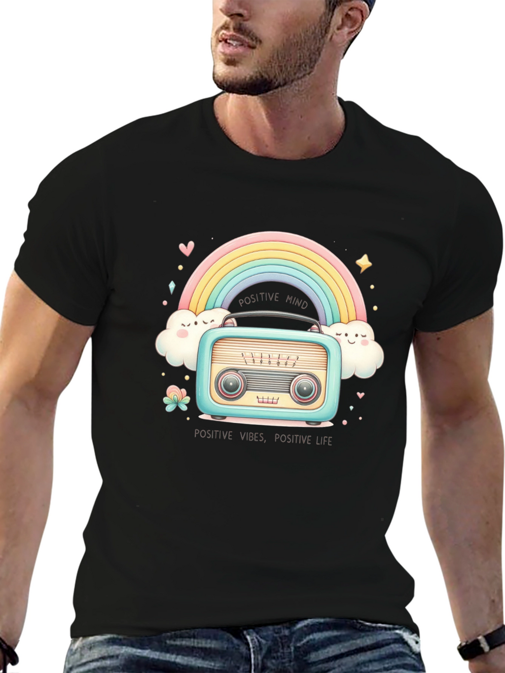 Positive Vibes Radio T-Shirt