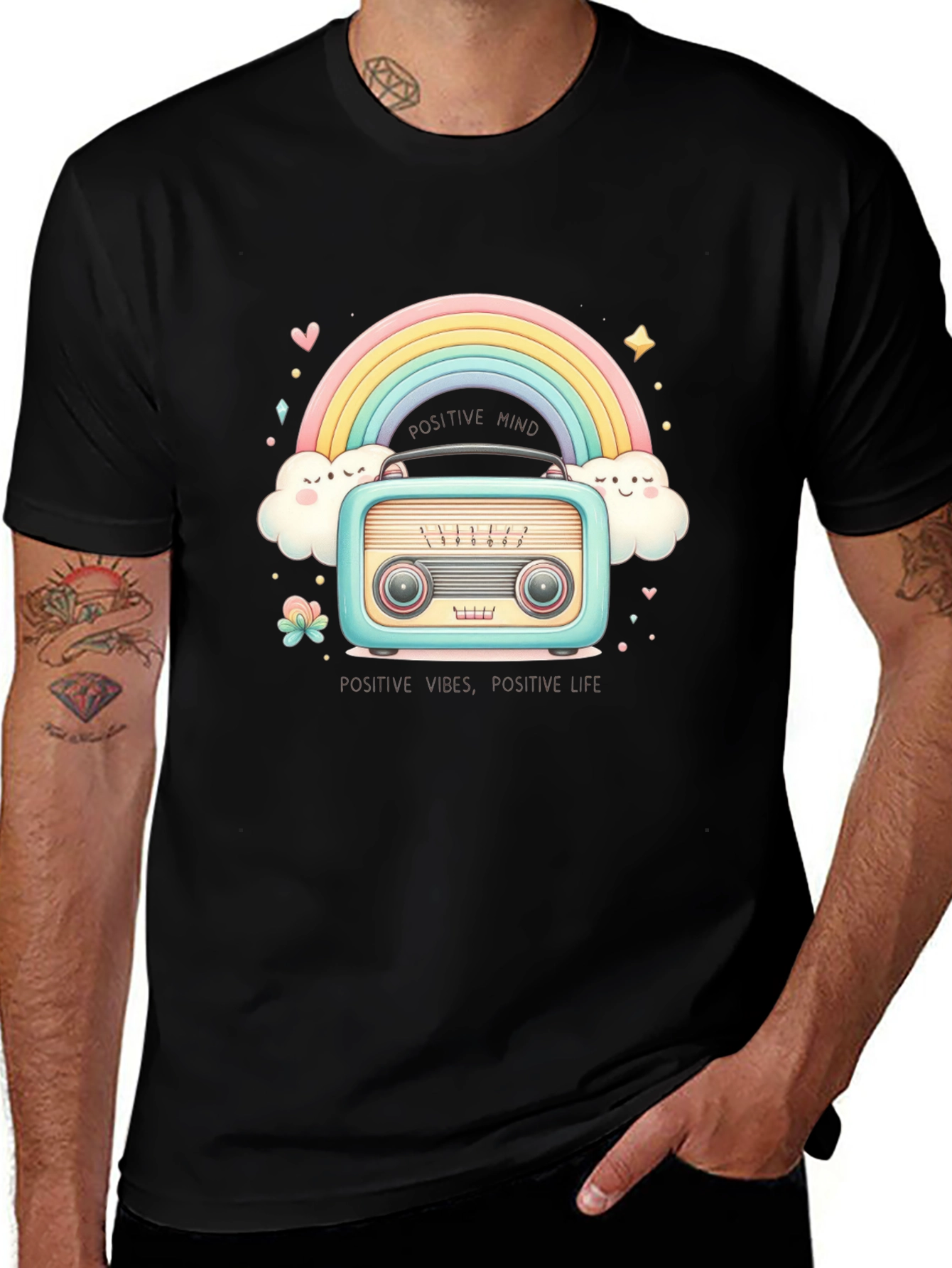 Positive Vibes Radio T-Shirt