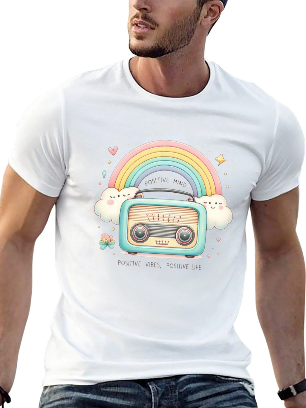 Positive Vibes Radio T-Shirt