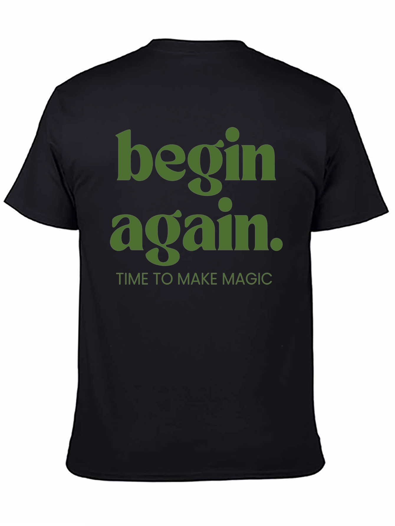 Begin Again Graphic Tee - Time to Make Magic