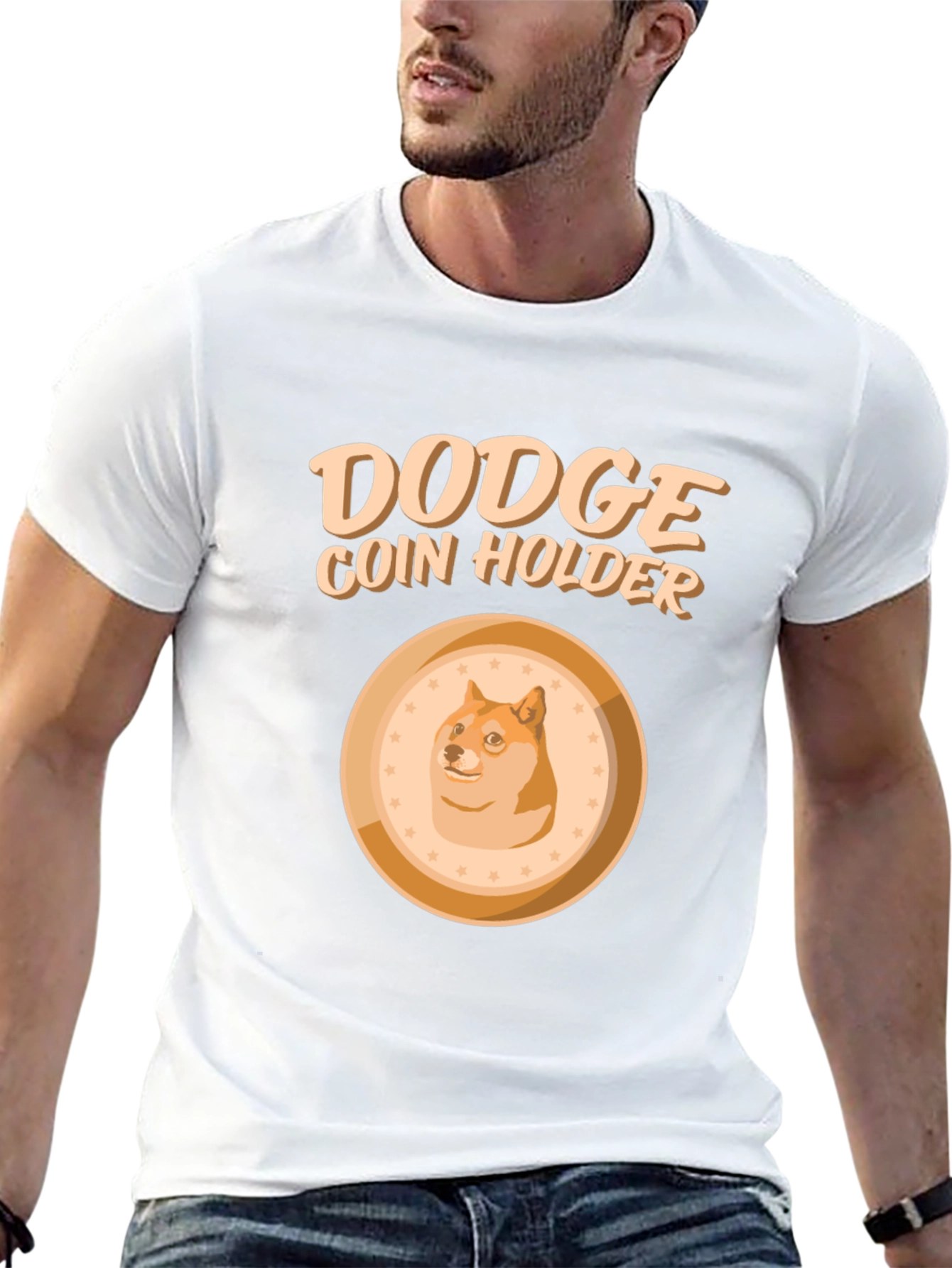 Dodge Coin Holder Black T-Shirt