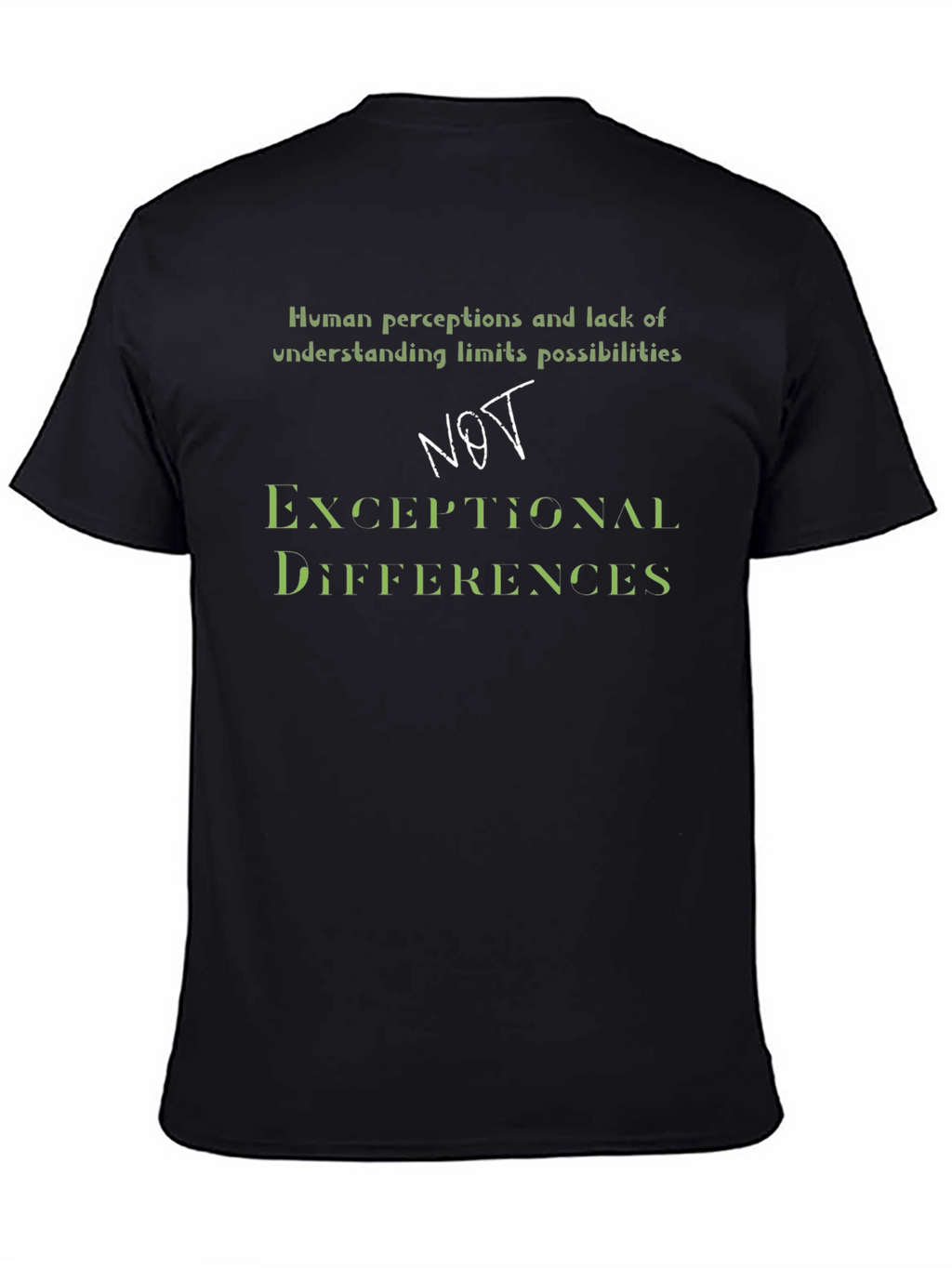 Unique Graphic Tee - Exceptional Differences