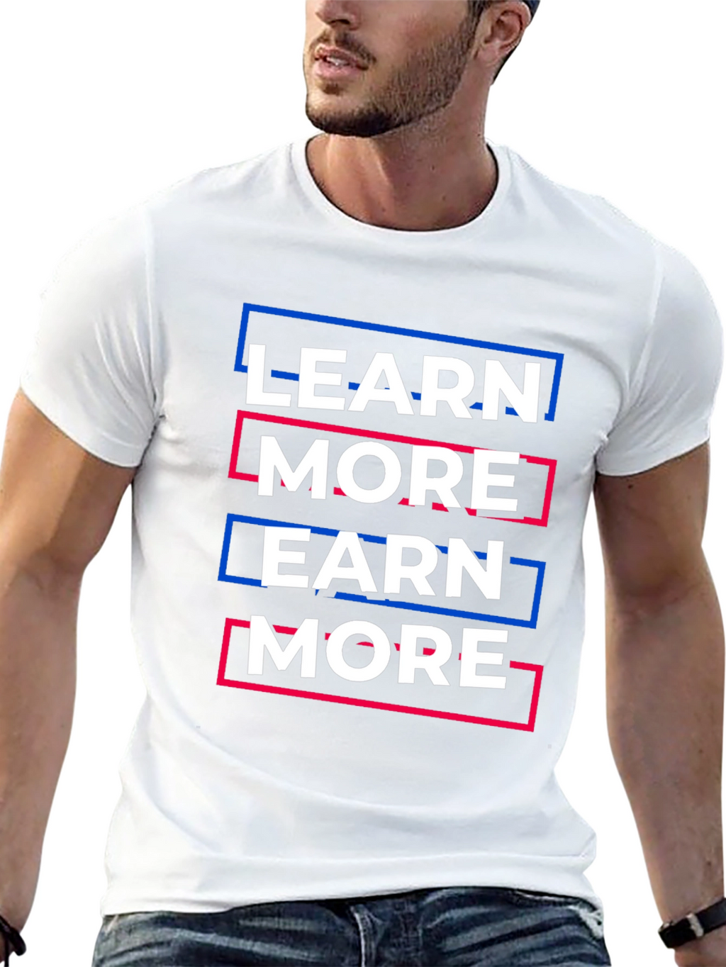 Learn More Earn More Graphic Tee
