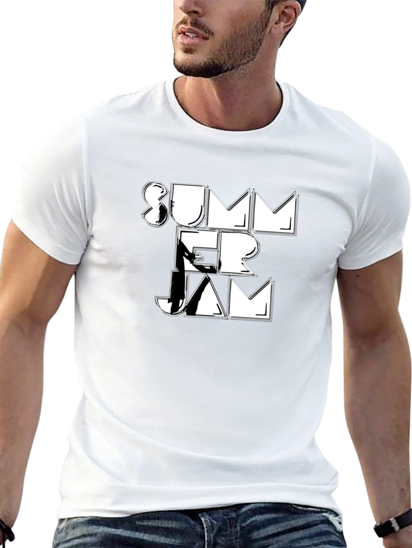 Summer Jam Graphic T-Shirt - Cool & Casual