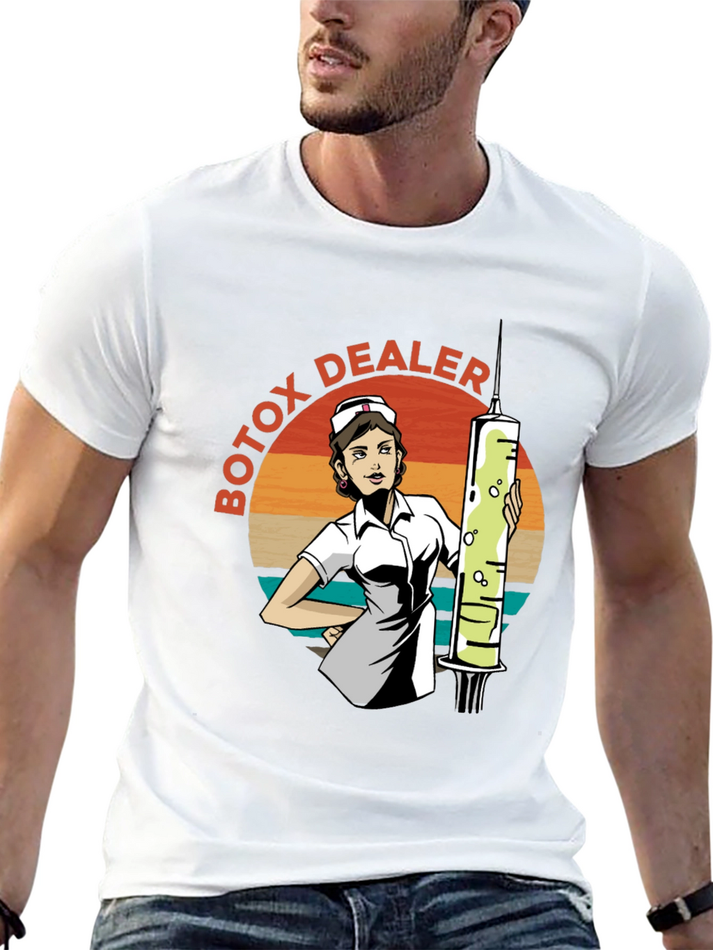 Botox Dealer T-Shirt - Novelty Graphic Tee
