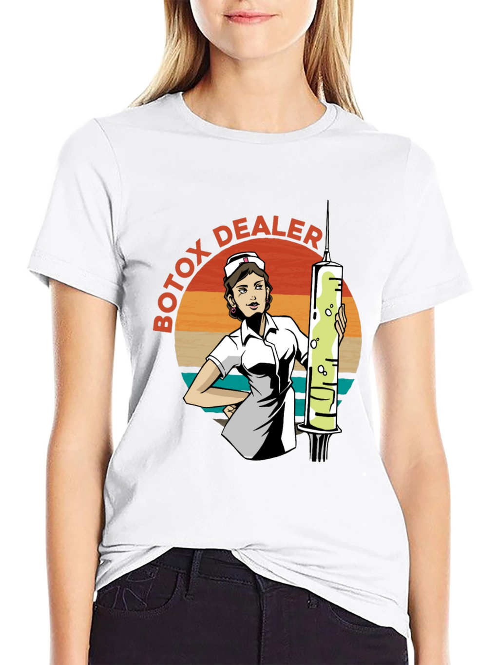 Botox Dealer T-Shirt - Novelty Graphic Tee