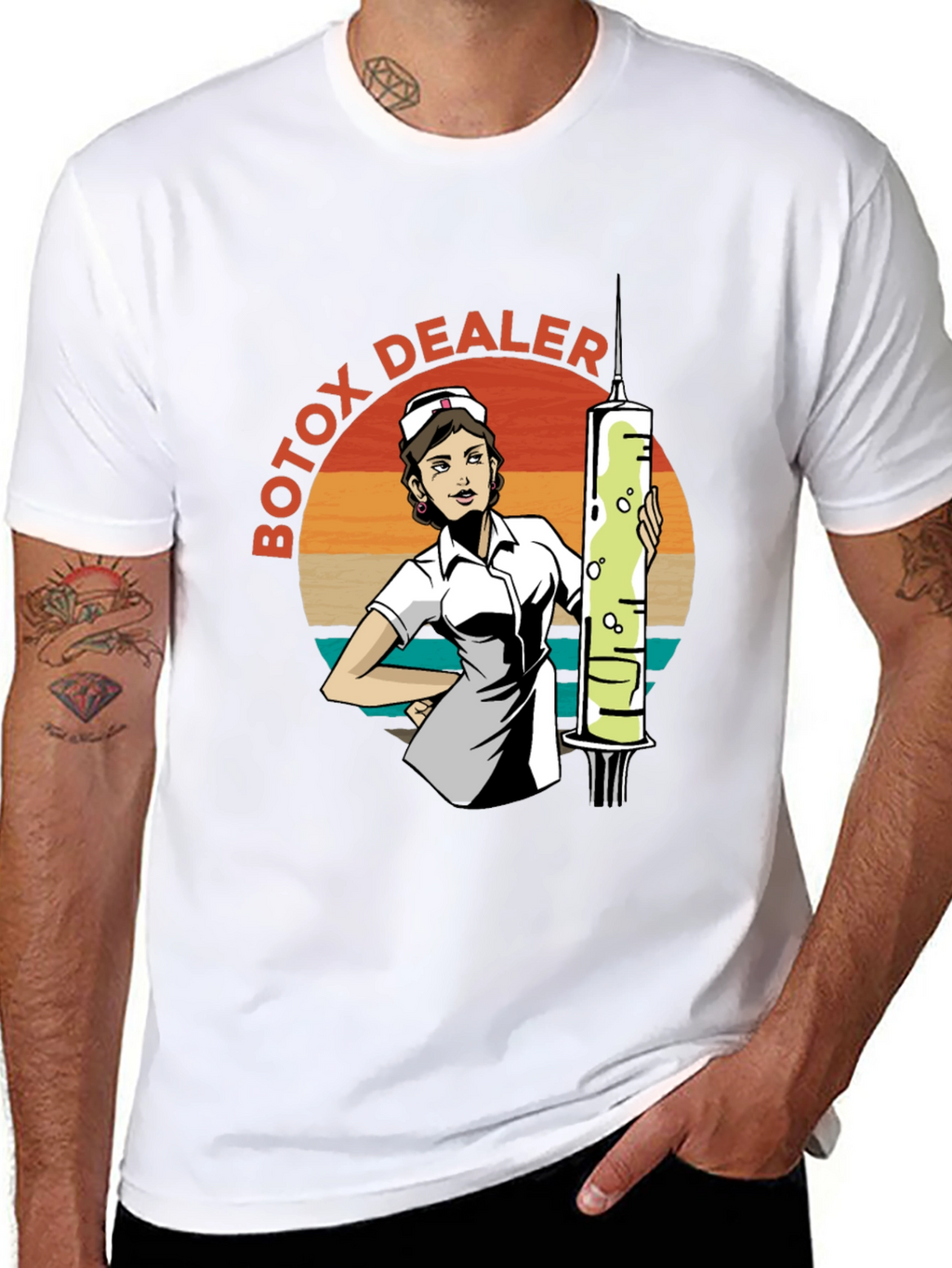 Botox Dealer T-Shirt - Novelty Graphic Tee
