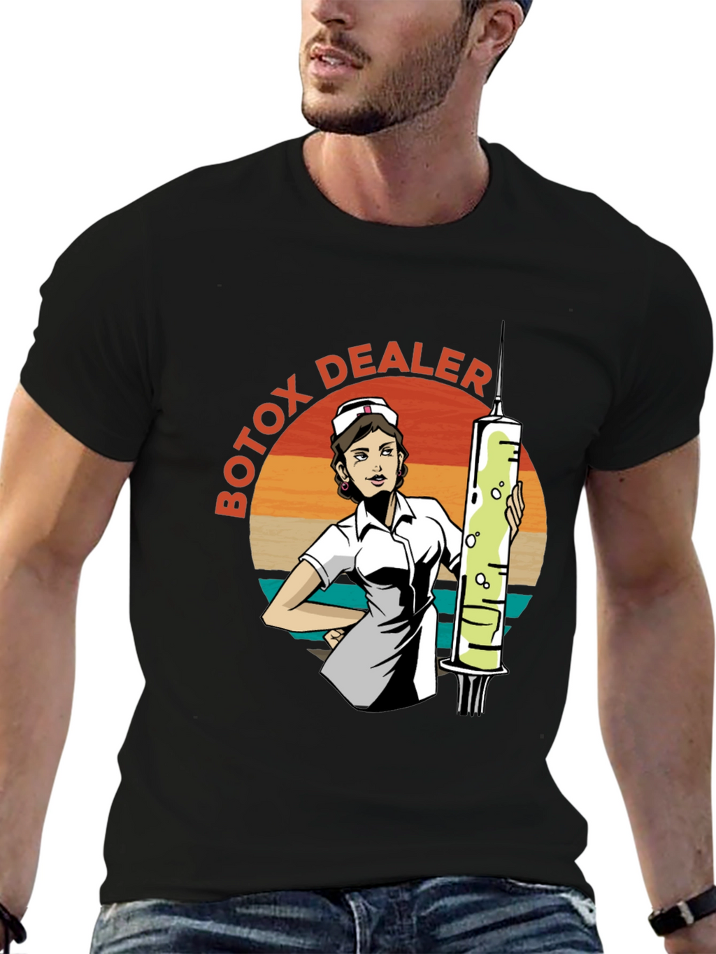 Botox Dealer T-Shirt - Novelty Graphic Tee