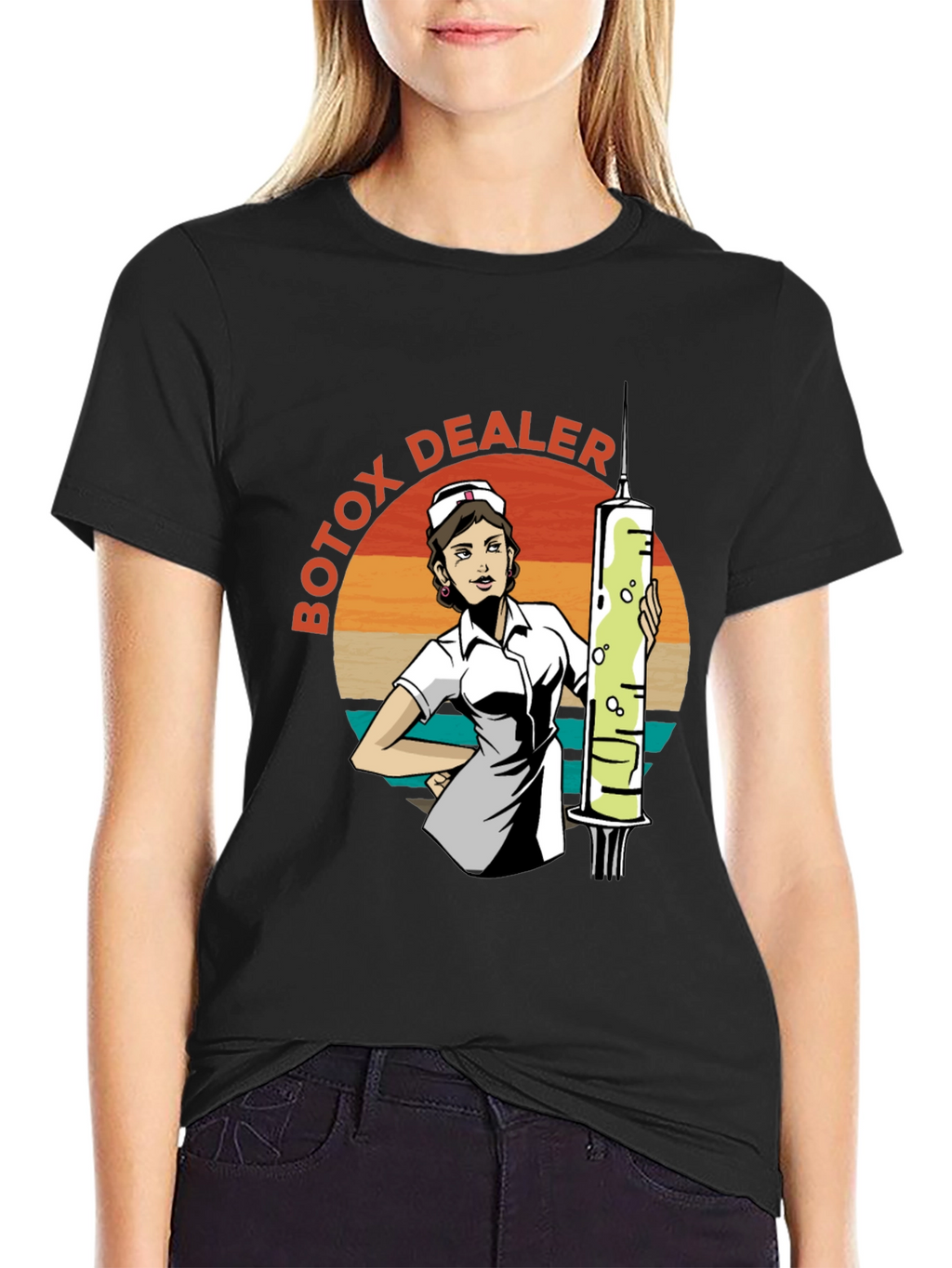 Botox Dealer T-Shirt - Novelty Graphic Tee